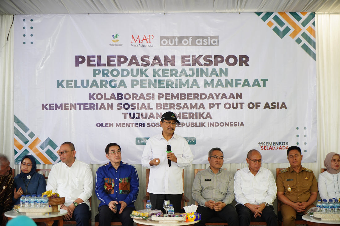 Kolaborasi Kementerian Sosial RI dan PT Out of Asia Dorong Ekspor Hasil Kerajinan KPM Ke Amerika