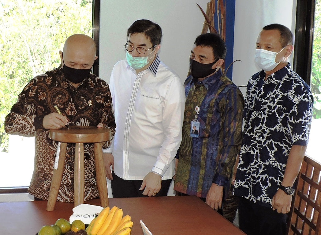 Kunjungan Menteri Koperasi dan Usaha Kecil Menengah, Drs. Teten Masduki