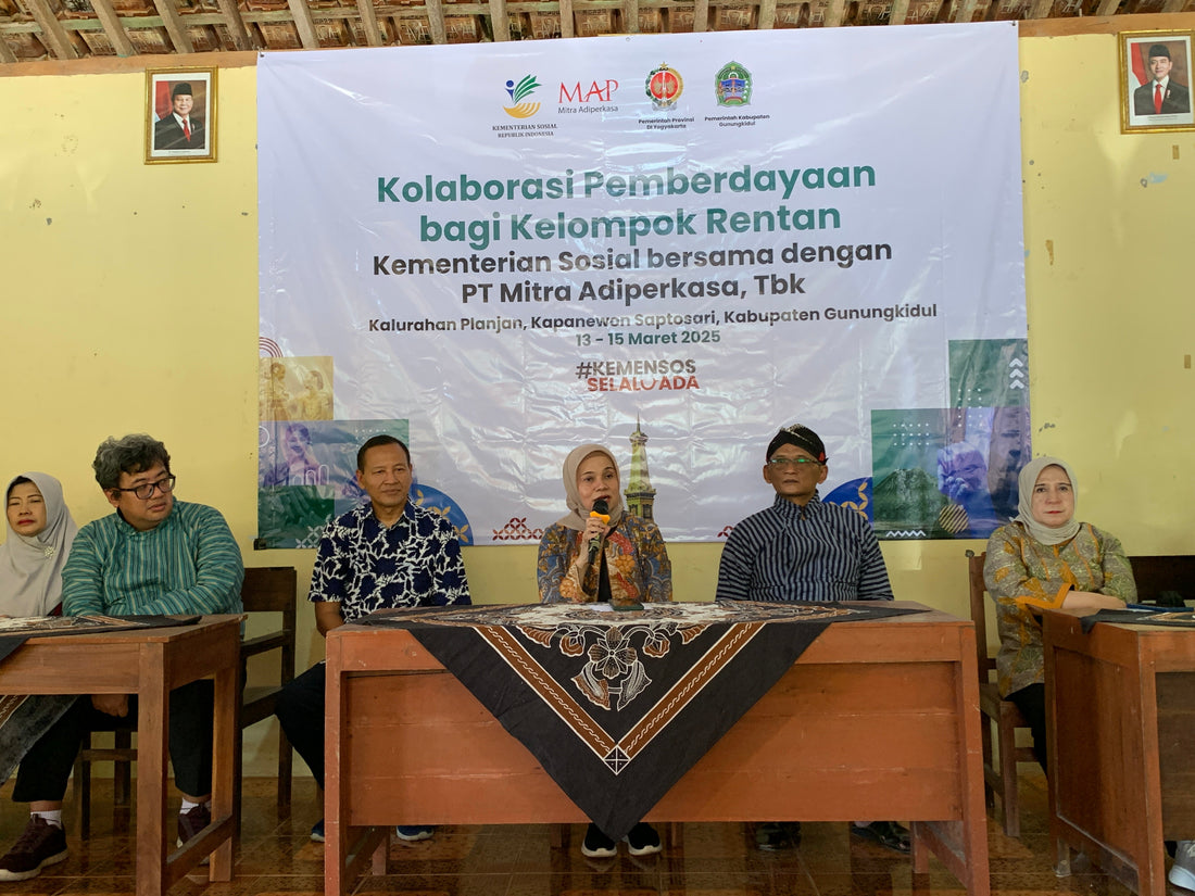 Pemberdayaan Bagi Kelompok Rentan di Saptosari Gunung Kidul berkolaborasi dengan Kementerian Sosial Republik Indonesia