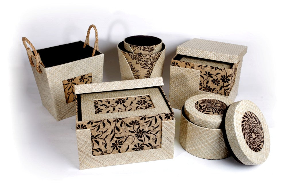 Pandanus & Jute Storage